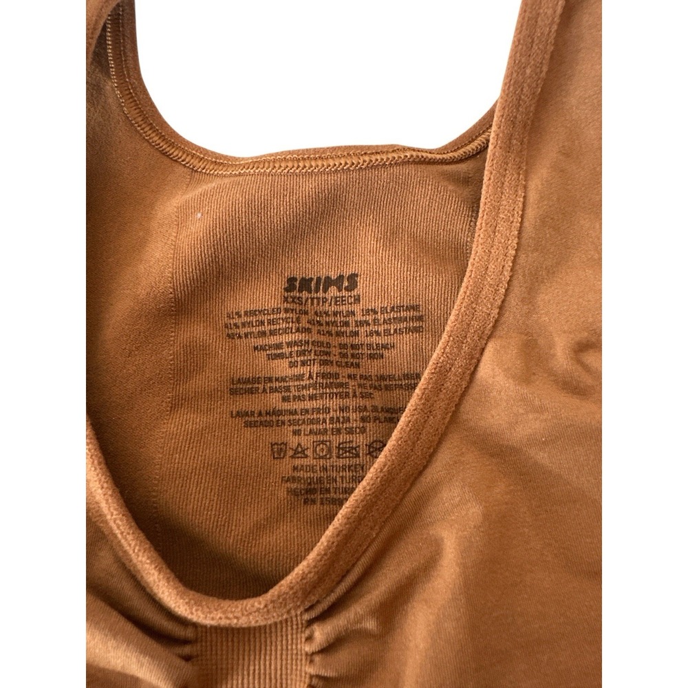 Skims Seamless Sculpt‎ Plunge Bralette Women's Size XXS New - Picture 3 of 5